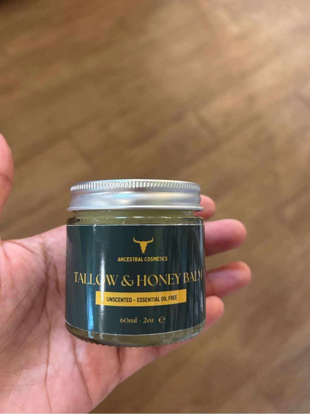 Tallow & Honey Balm - Unscented (Green)